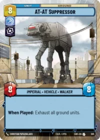 AT-AT Suppressor (Hyperspace Foil) - 305 - Uncommon - inglés