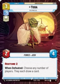 Yoda - Old Master (Hyperspace) - 311 - Uncommon - inglés (Foil)