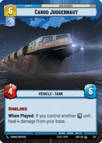 Cargo Juggernaut (Hyperspace Foil) - 333 - Common - inglés