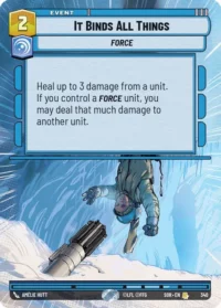 It Binds All Things (Hyperspace Foil) - 340 - Rare - inglés