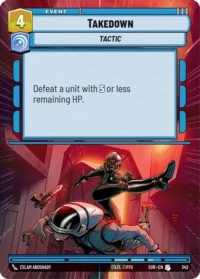 Takedown (Hyperspace) - 342 - Uncommon - inglés (Foil)