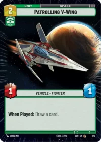 Patrolling V-Wing (Hyperspace) - 375 - Common - inglés