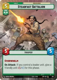 Steadfast Battalion (Hyperspace) - 380 - Common - inglés (Foil)