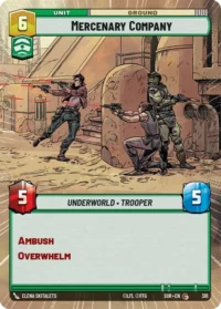 Mercenary Company (Hyperspace) - 381 - Common - inglés