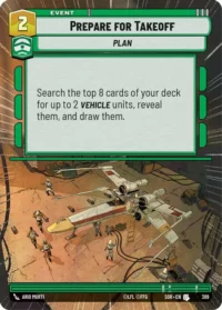 Prepare for Takeoff (Hyperspace) - 389 - Uncommon - inglés