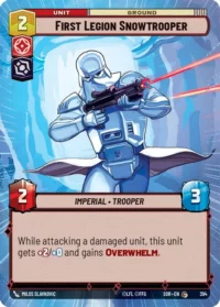 First Legion Snowtrooper (Hyperspace) - 394 - Common - inglés