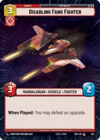 Disabling Fang Fighter (Hyperspace) - 425 - Common - inglés