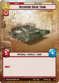 Occupier Siege Tank (Hyperspace) - 428 - Common - inglés