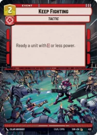 Keep Fighting (Hyperspace) - 432 - Common - inglés