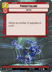 Power Failure (Hyperspace) - 433 - Uncommon - inglés