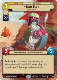 Boba Fett - Disintegrator (Hyperspace) - 442 - Legendary - inglés