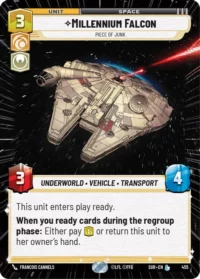 Millennium Falcon - Piece of Junk (Hyperspace) - 455 - Legendary - Español
