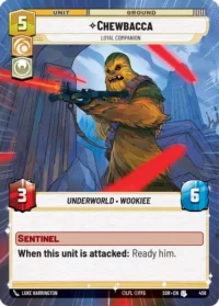Chewbacca - Loyal Companion (Hyperspace) - 458 - Uncommon - inglés (Foil)