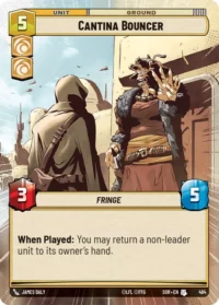 Cantina Bouncer (Hyperspace) - 464 - Uncommon - inglés (Foil)