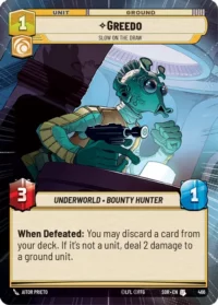 Greedo - Slow on the Draw (Hyperspace) - 466 - Uncommon - inglés