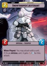 Snowtrooper Lieutenant (Hyperspace) - 488 - Common - inglés