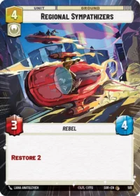 Regional Sympathizers (Hyperspace Foil) - 501 - Common - inglés