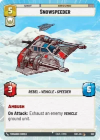 Snowspeeder (Hyperspace) - 502 - Common - inglés
