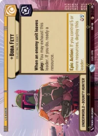 Boba Fett - Collecting the Bounty (Hyperspace) - 281 - Common - inglés