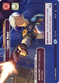 Sabine Wren - Galvanized Revolutionary (Showcase) - 264 - Common - inglés