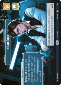 Han Solo - Audacious Smuggler (Showcase) - 267 - Rare - inglés