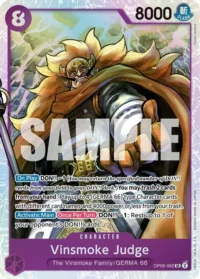 Vinsmoke Judge - OP06-062 - SR