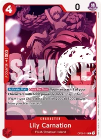 Lily Carnation - OP06-015 - C