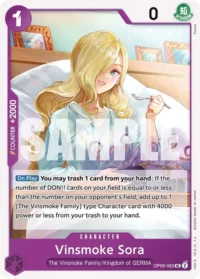 Vinsmoke Sora - OP06-063 - UC