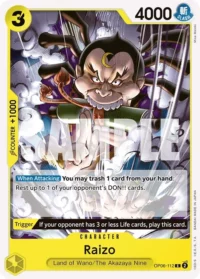 Raizo - OP06-112 - C