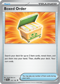 Boxed Order - 143/162 - Uncommon - Inglés