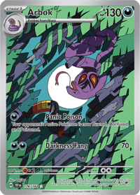Arbok - 176/162 - Illustration Rare - Inglés