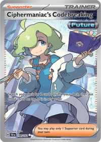 Ciphermaniac's Codebreaking - 198/162 - Full Art Secret Rare - Inglés