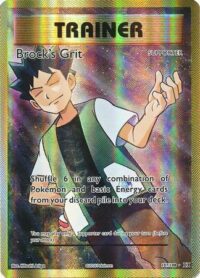 Brock's Grit - 107/108 - Full Art Ultra Rare - Inglés (Lightly Played)