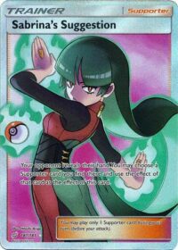 Sabrina's Suggestion - 181/181 - Full Art Ultra Rare - Español