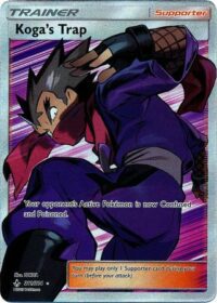 Koga's Trap - 211/214 - Full Art Ultra Rare - Inglés