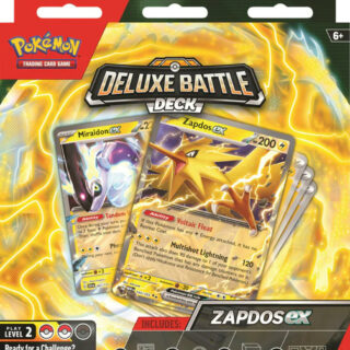 Zapdos EX Deluxe Battle Deck - Inglés
