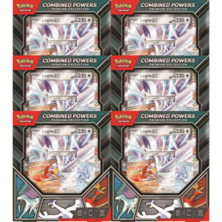 6x Pokémon TCG: Combined Powers Premium Collection - Inglés (Case Sellado)