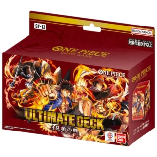 ONE PIECE: Ultra Deck - The Three Brothers [ST-13] (Sólo Deck y portamazo. SIN PACK PROMO)
