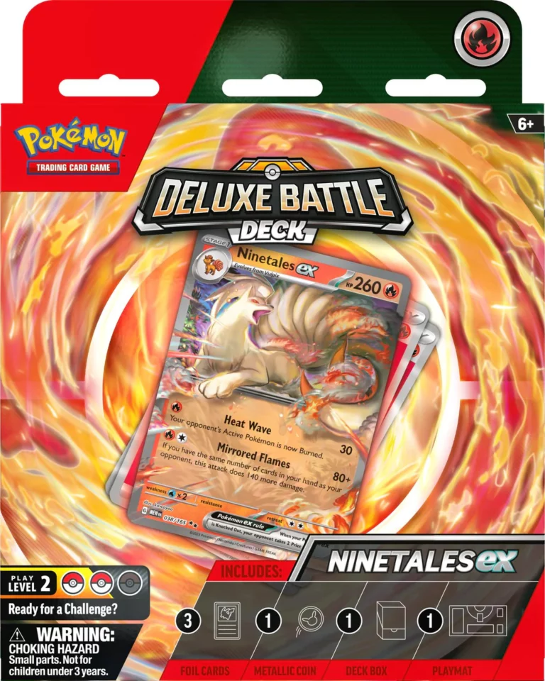 Ninetales EX Deluxe Battle Deck - Inglés