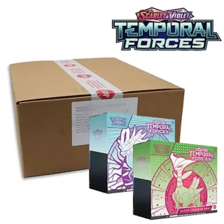 10x Elite Trainer Box Temporal Forces - Inglés (10 unidades)