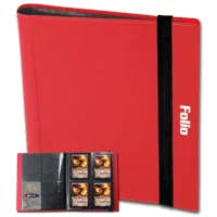 BCW: Carpeta Pro Folio 4-Pocket Album - Roja