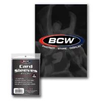 BCW STANDARD CARD SLEEVES - 100U