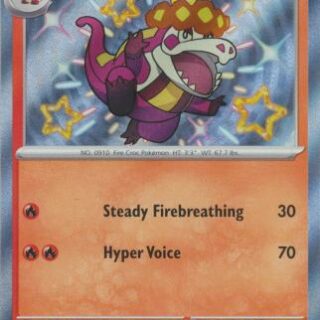 Crocalor - SVP080 - Shiny Promo - Español