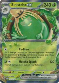 Sinistcha ex - 023/167 - Ultra Rare - Español