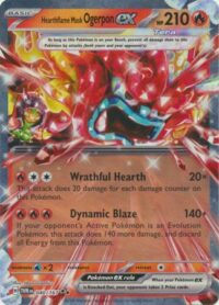 Hearthflame Mask Ogerpon ex - 040/167 - Ultra Rare - Inglés