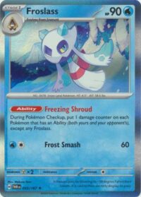 Froslass - 053/167 - Holo Rare - Inglés