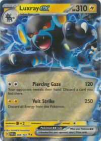 Luxray ex - 068/167 - Ultra Rare - Español