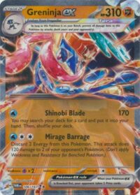 Greninja ex - 106/167 - Ultra Rare - Inglés