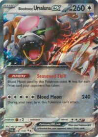 Bloodmoon Ursaluna ex - 141/167 - Ultra Rare - Inglés