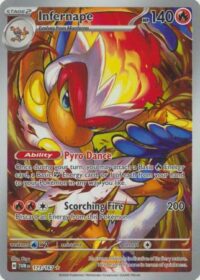Infernape - 173/167 - Illustration Rare - Inglés